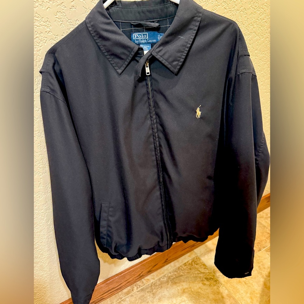 Ralph Lauren Black Checkered Jacket